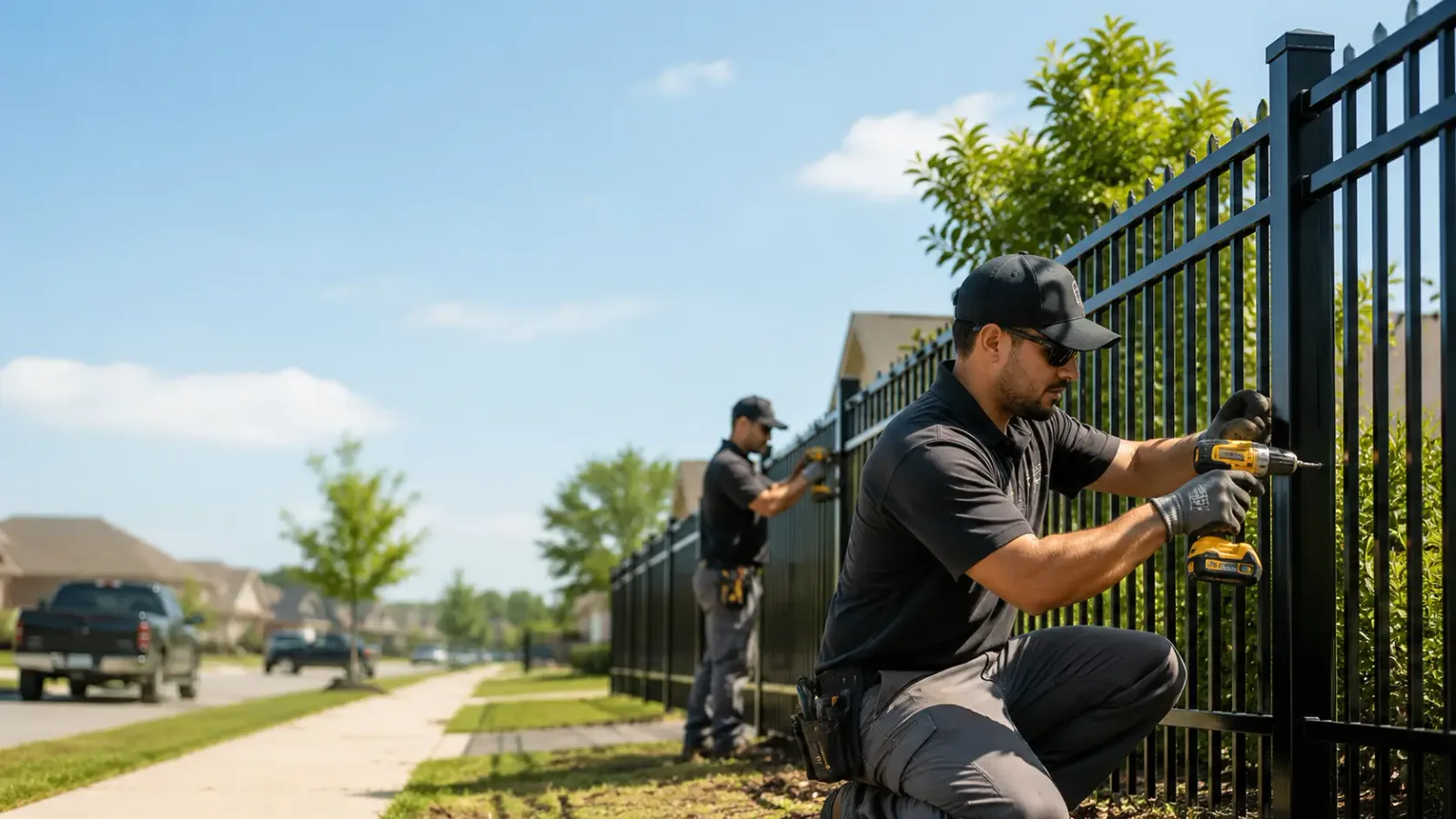 Metal Fence Installation in Senatobia, MS
